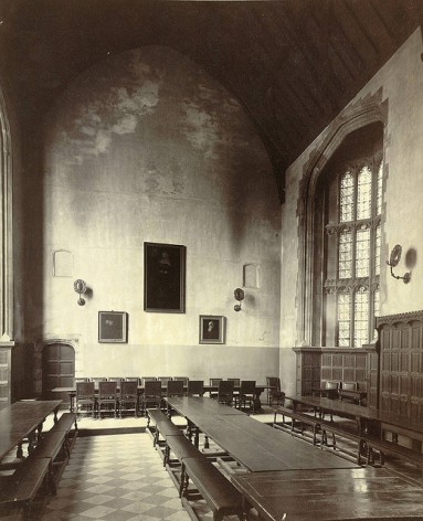 Cambridge, Christ's College, Dining Hall