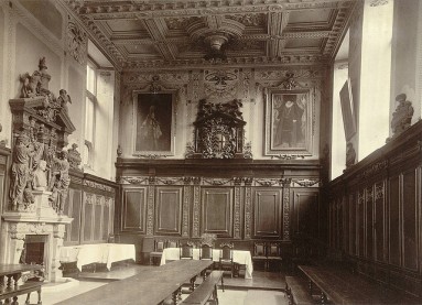 Cambridge, Clare College Dining Hall