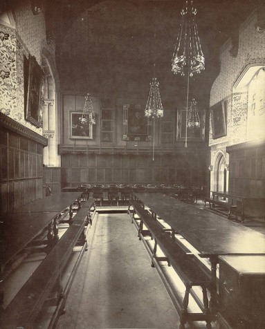 Cambridge, Peterhouse, Dining Hall