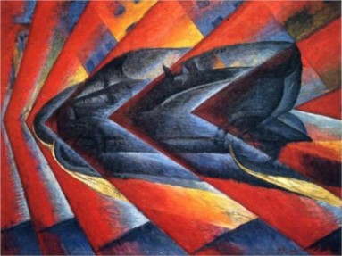 Futurist Luigi Russolo dynamism-of-a-car-1913