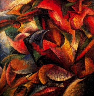 Futurist Umberto Boccioni dynamism-of-a-human-body-1913