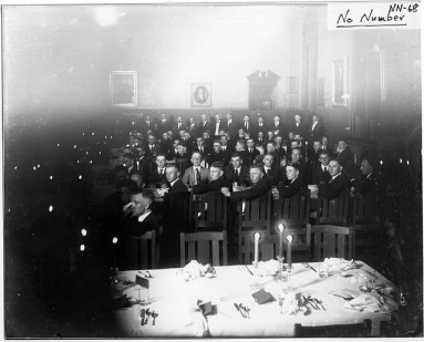 Students in Dining Hall Miami