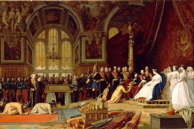 Napoleon III recieves King Rama IV of Siam