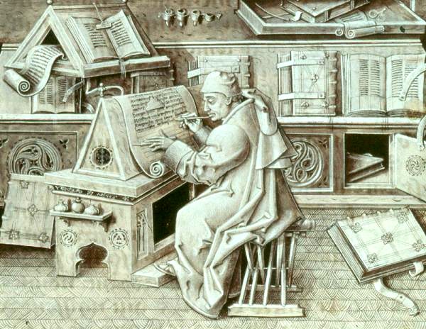 Medieval Occupations and Jobs: Scribe. History of Scribes and