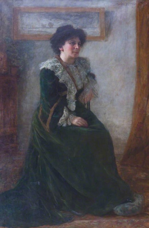 Painting of Hertha Ayrton